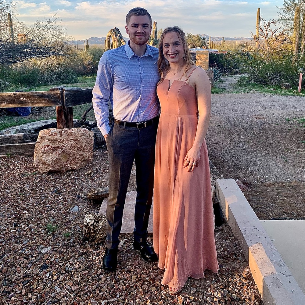 AZAZIE JANNETH - Mauve Bridesmaid Dress